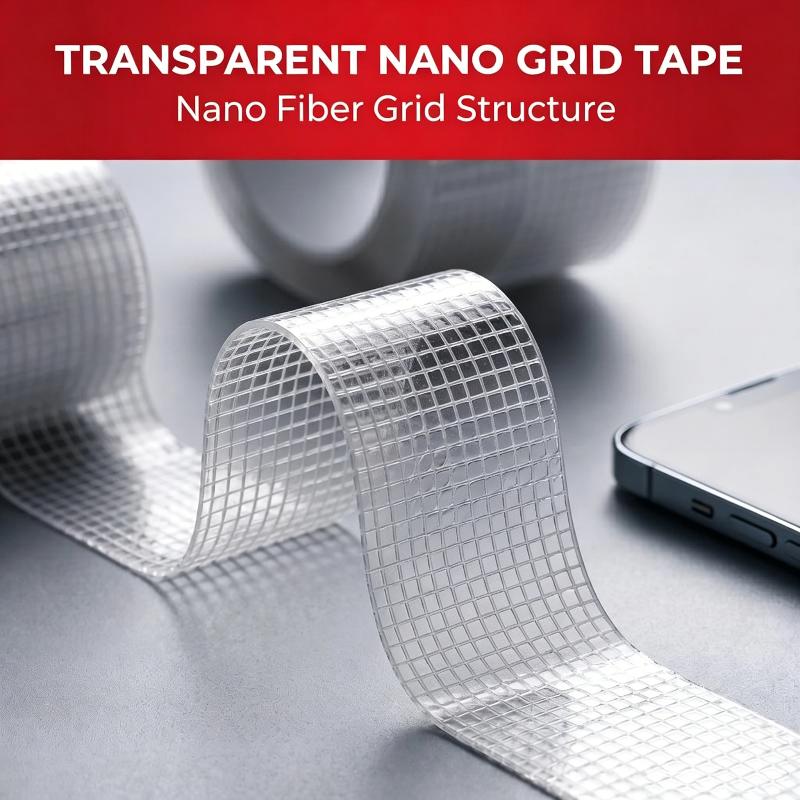 Nano Tape Double-Sided Tape Transparent Mesh Tape Magic Tape With No Marks