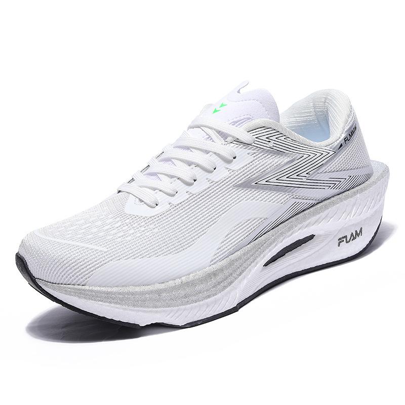 New plus size running shoes flying 4 carbon plate marathon men's and women's racing body side training sneakers running shoes