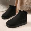 European and American large-size snow boots 22 years old new Chelsea short boots non-slip retro Martin boots tide