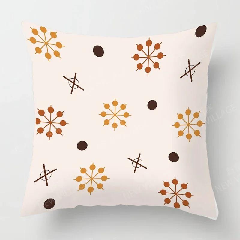 Nordic fall home decor autumn throw pillow case sofa Cushion cover modern x  x x  x geometry