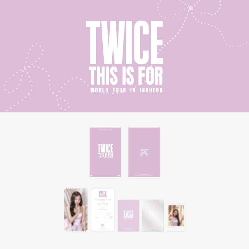 

Pre-order TWICE THIS IS FOR Official MD Special Ticket Set TZUYU