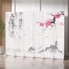 Antique Landscape Folding Screen: Living Room/Entryway Partition