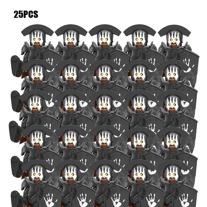 The Movie Monster-Lord Rings Dwarf Warrior Iron Foot Dane leader of the DWARVES Building Blocks Children Toys