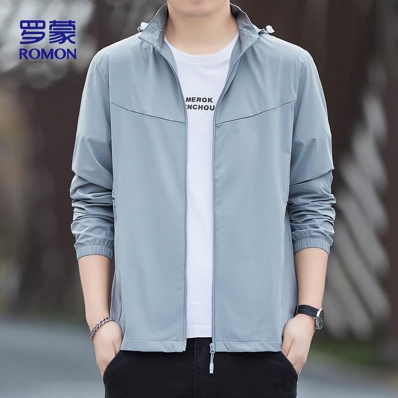 ROMON Men's Summer Ice Silk Sun Protection Jacket
