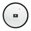 Couvercle vendu seul moneta - 0004124516 - couvercle plat, bord en silicone et poignee pour loupe 16 cm