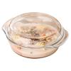 Genas Double-Handled Heat-Resistant Glass Bowl with Lid
