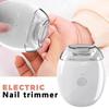 Pedikyr Elektrisk Nagelslip Automatisk Trimmer Säker för Baby Äldre Barn Manikyrtillbehör för Skonsam Trimning