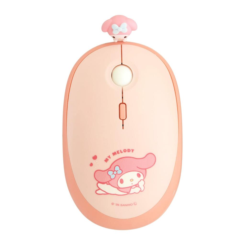 Gourmandies Sanrio Characters Bluetooth Mouse My Melody SANG-558MM