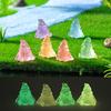60 Peças Gnomos de Resina Mini Luminosos Figuras de Gnomos Miniaturas Ornamento de Micropaisagem Figuras de Gnomos Pequenos para Esconder