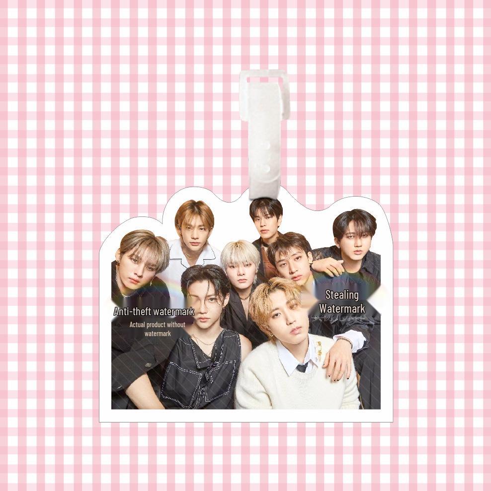 Хван Хёнджин Stray Kids Бирка для багажа и Брелок-подвеска для рюкзака