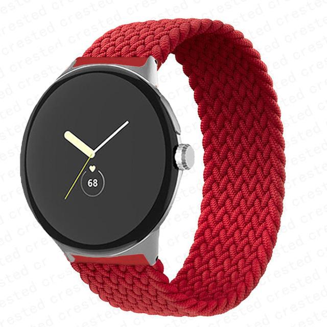 Solo Loop intrecciato per cinturino Google Pixel Watch Accessori Smartwatch Cinturino in nylon elastico Braccialetto correa Pixel Watch Banda Active