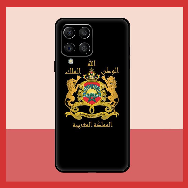 Morocco Flag Case For Samsung Galaxy M31 M21 M13 M33 M53 M15 M35 M55 M16 M36 M56 M12 M32 M52 M14 M34 M54
