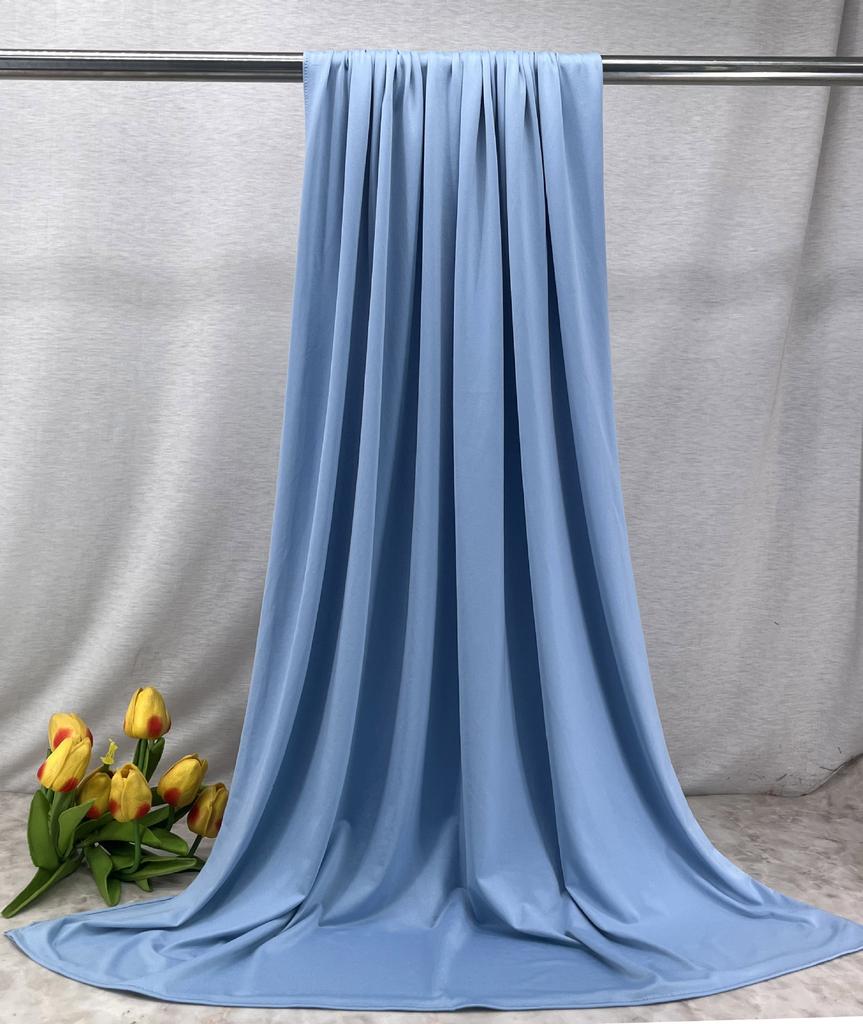 70*180cm Premium Liquid Jersey Hijab Scarf Women's Daily Shawl Soft Breathable Liquid Jersey Scarf Muslim Head Scarf Headwrap