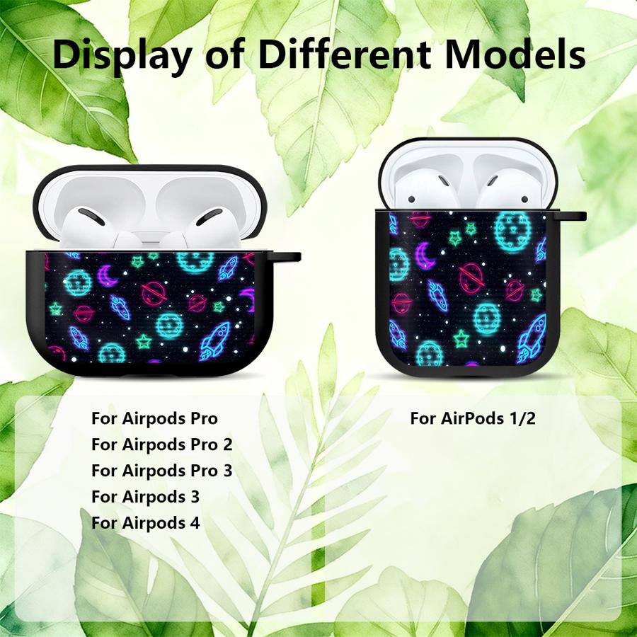 Colorful Galaxy Print Case For Airpods 3 4 Pro Pro2 Pro3 2 1 Earphone Cases Cover