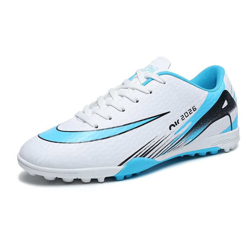 Mens Football Shoes Summer Fashion New FG/TF Lightweight Wear Resistant Indoor Grass Training Competition Soccer Shoes for Man