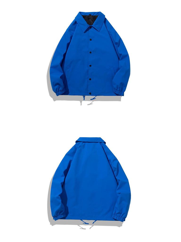 American Style Top Coach Jacket - Spring/Autumn Trendy Men's Lapel Casual Jacket