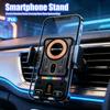 Car Phone Holder Wireless Charging Holder Intelligence 360° Rotation Holder Accessories Car Hub Cap For Mercedes Benz AMG W214 W