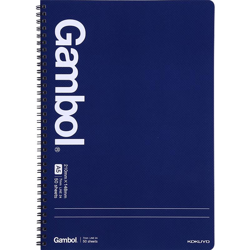 KOKUYO Gambol A5 Twin Spiral Notebook 4-Pack A5
