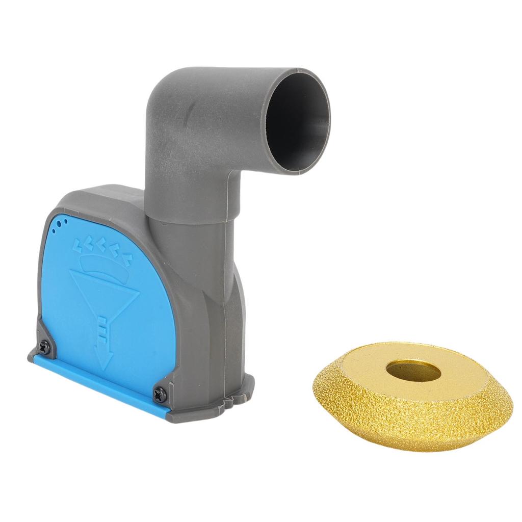 Dust Collector Attachment Fit for 100 115 Angle Grinder 9mm PA66 Angle Grinder Dust Shroud Cover with Grinding Wheel