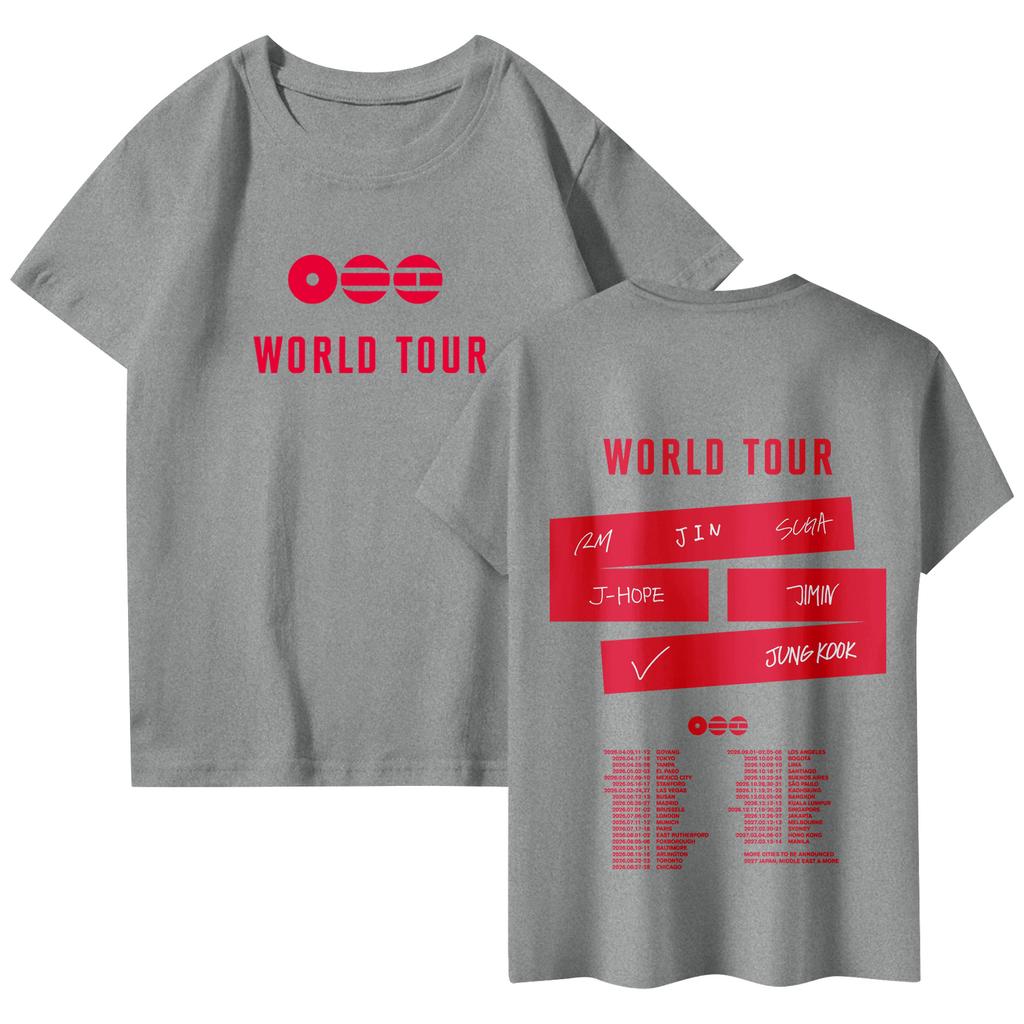 Modische Rundhals-Kurzarm-Arbeitskleidung bedruckte Oberteile für Kinder-Sommeroberteile