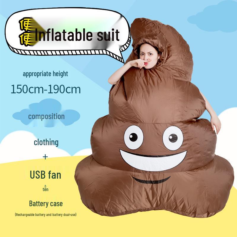 

Взрослый костюм какашки: Забавный костюм маскота для вечеринки One Size