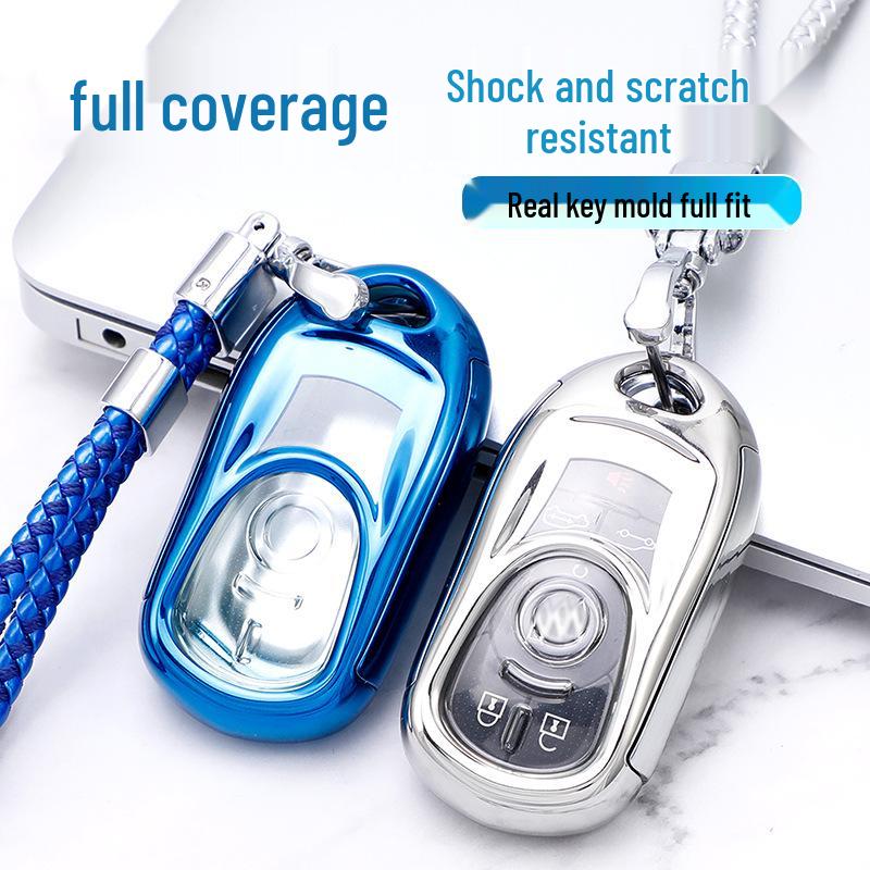 Buick New Enclave TPU Key Case for Regal & LaCrosse Two-in-One Shell Set