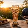 Trophy Beer Glass, 480ml Football Cup, Champion Trophy Shaped Beer Cup, Soccer Party Beer Glass, Gift for Football Lovers