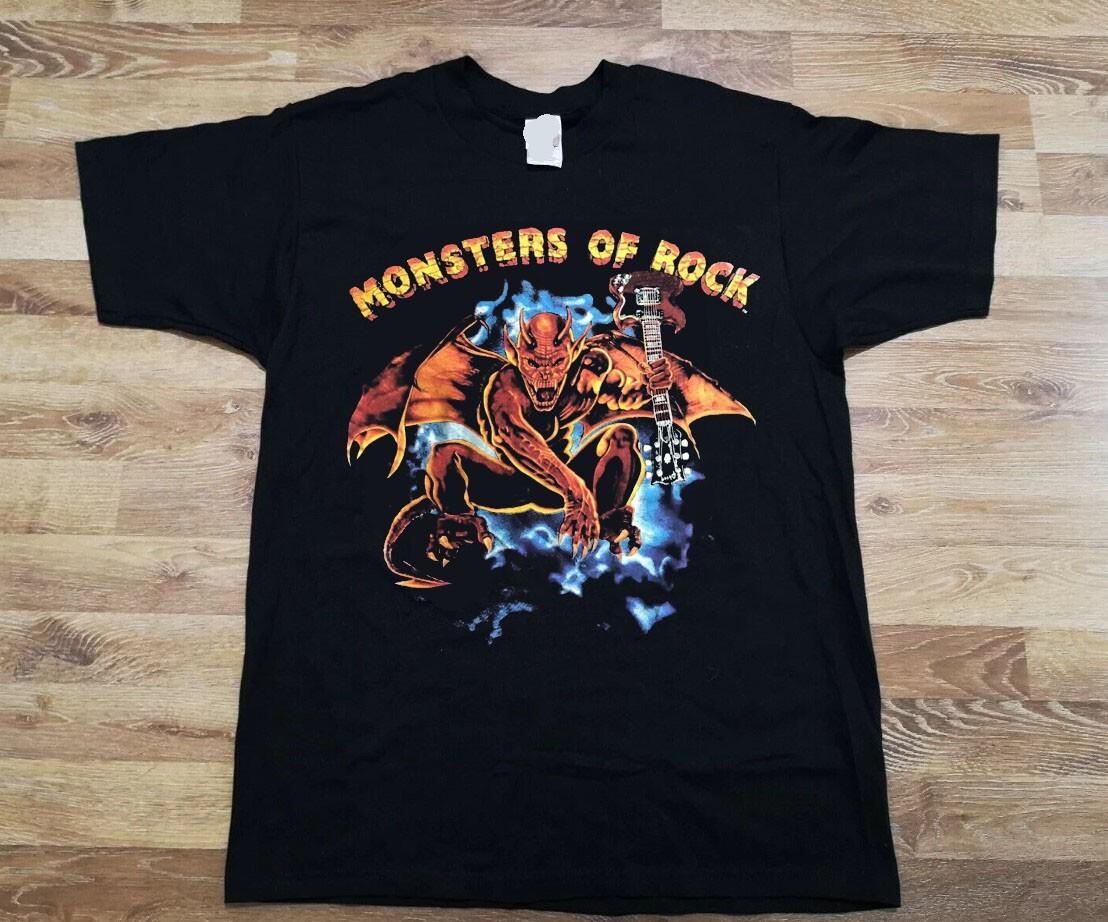 Reprinted Monsters of Rock, Tour Shirt, 1991 Unisex T-Shirt S
