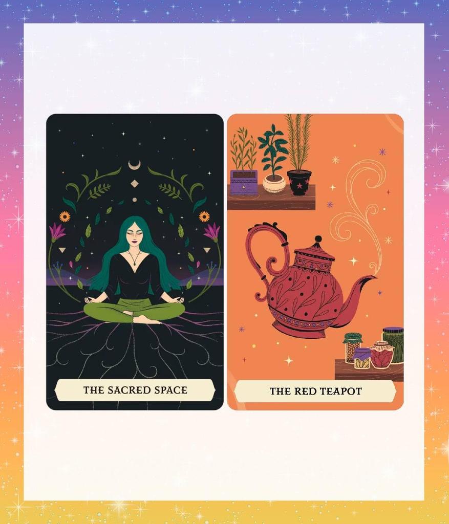 The Secret Oracle of the Green Witch Witch Oracle Tarot Cards Japanese Instruction Manual [Authentic]