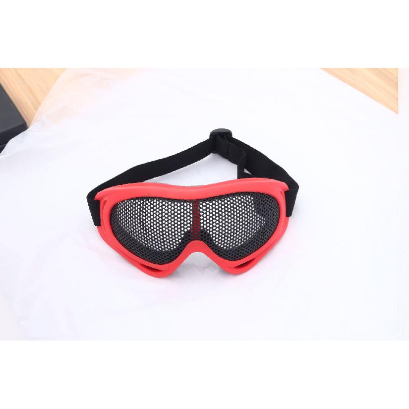 

Outdoor Protective Tactical Glasses Cycling Goggles with Reinforced Steel Mesh CS Military-grade impact-resistant glasses червоний