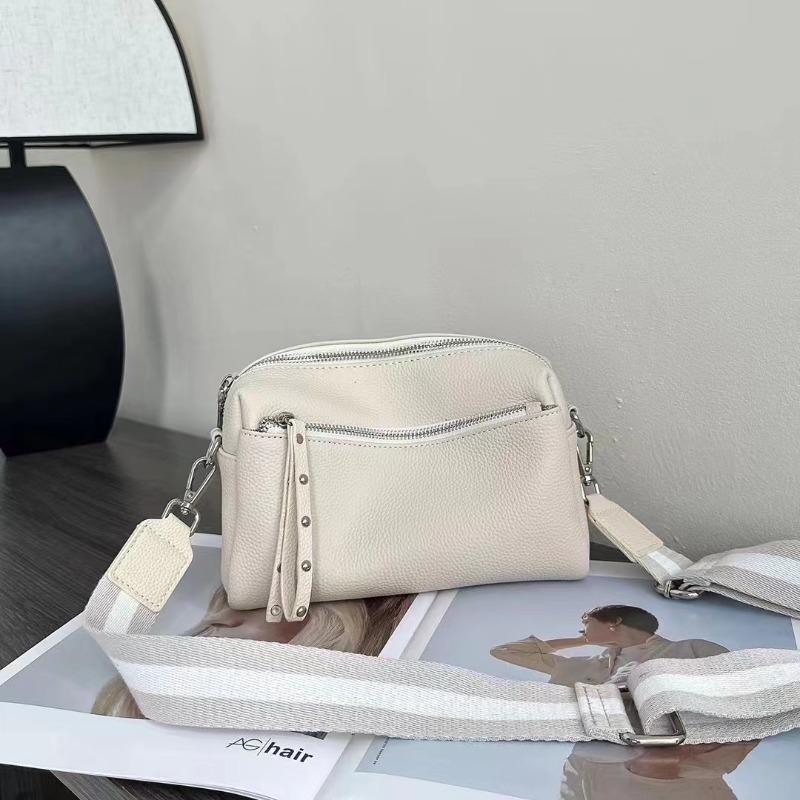 Leather Broadband Shoulder Bag TOO First-layer Cowhide Messenger Bag Niche Versatile Camera Bag Women's Bag