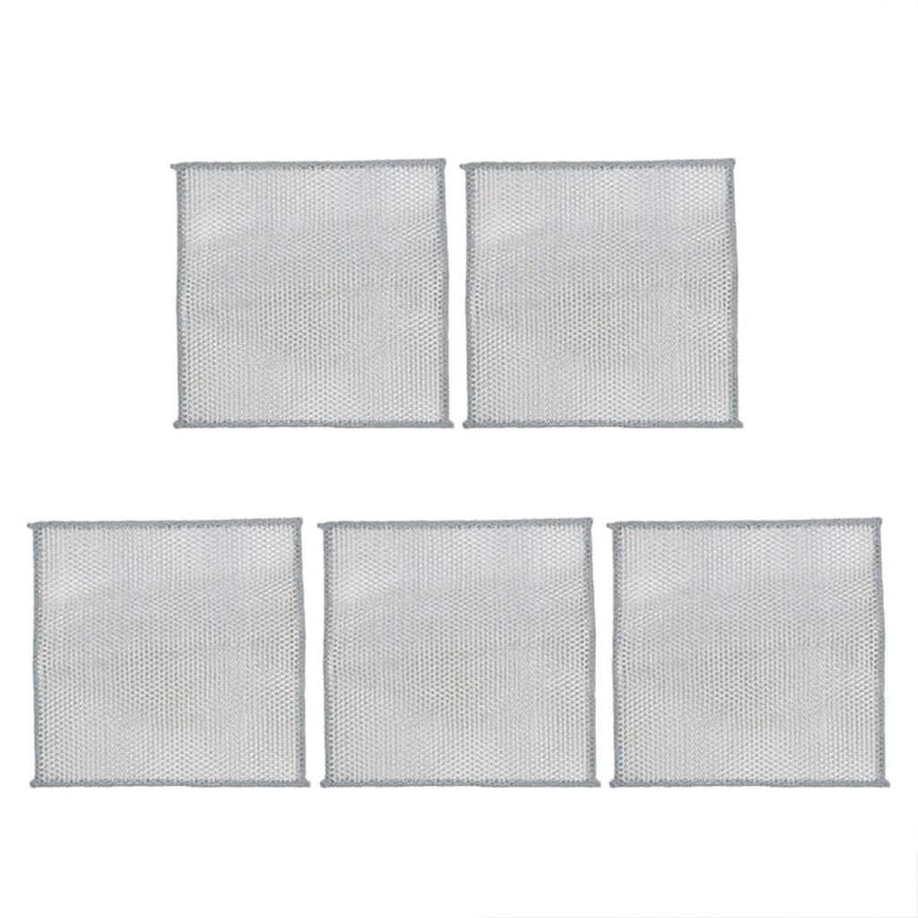 Silver Fiber Kitchen Cleaning Cloths for Washing Dishes and Stove Non Stick Oil Removal Reusable Dish Towels