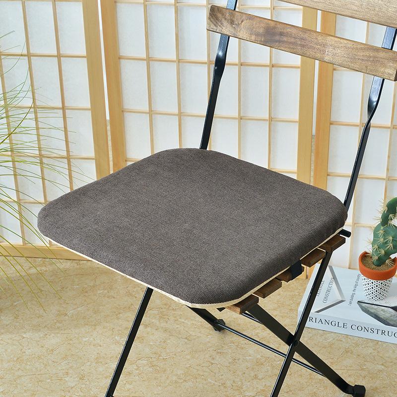 Memory cotton Soft Cushion Square Home Dining Chair Mat Four Seasons Office Classroom Chair Cushion Simple Non-slip Stool Pad