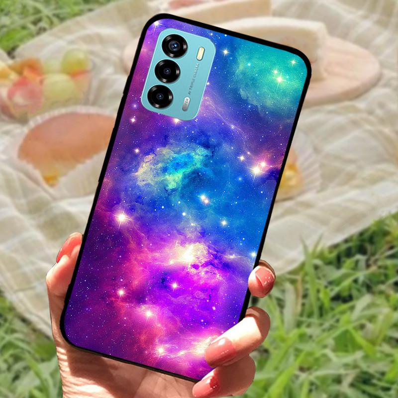 For ZTE Blade V40 Vita Case Marble Cover Shockproof Silicone Phone Cases For ZTE Blade V40 Vita V 40 Vita Back Cover Bumper