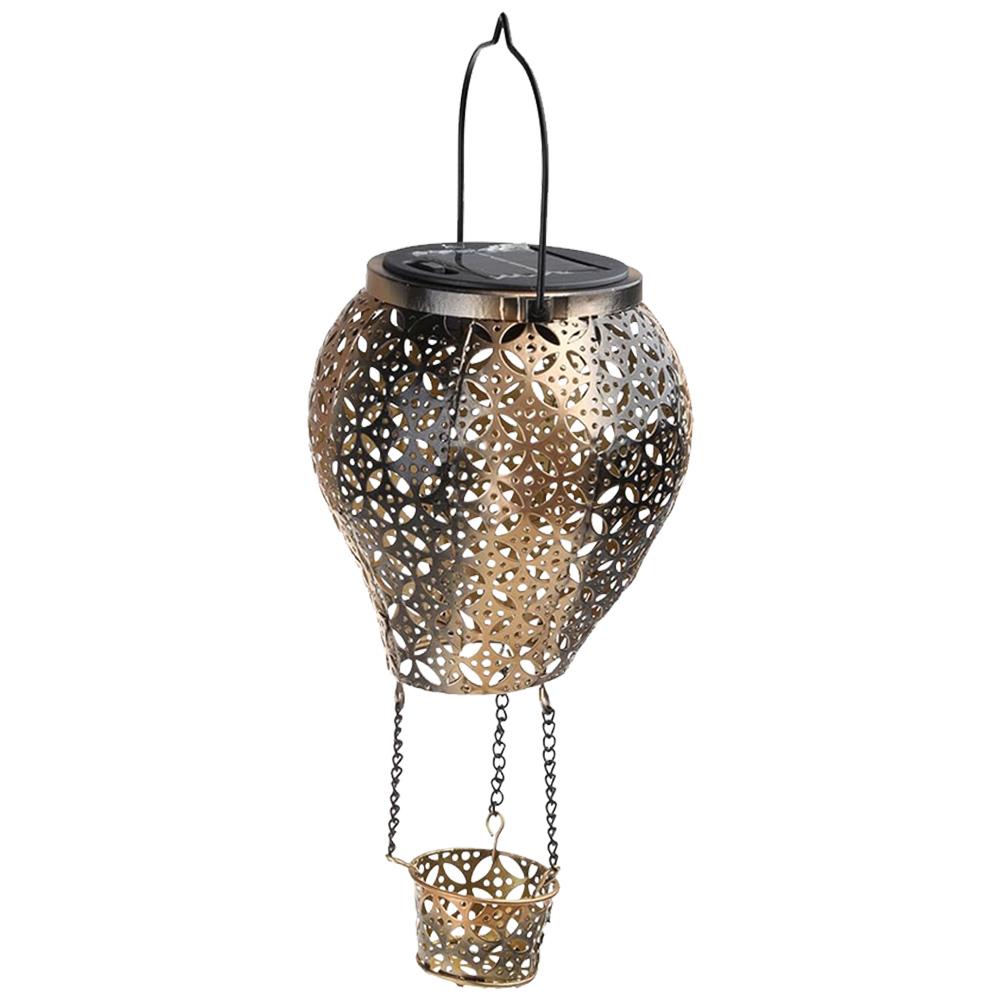 

Декоративний нічник на сонячній батареї IP55 Водонепроникний Підвісна лампа-повітряна куля 600 мАг для приміщень, вулиці, саду, подвір я