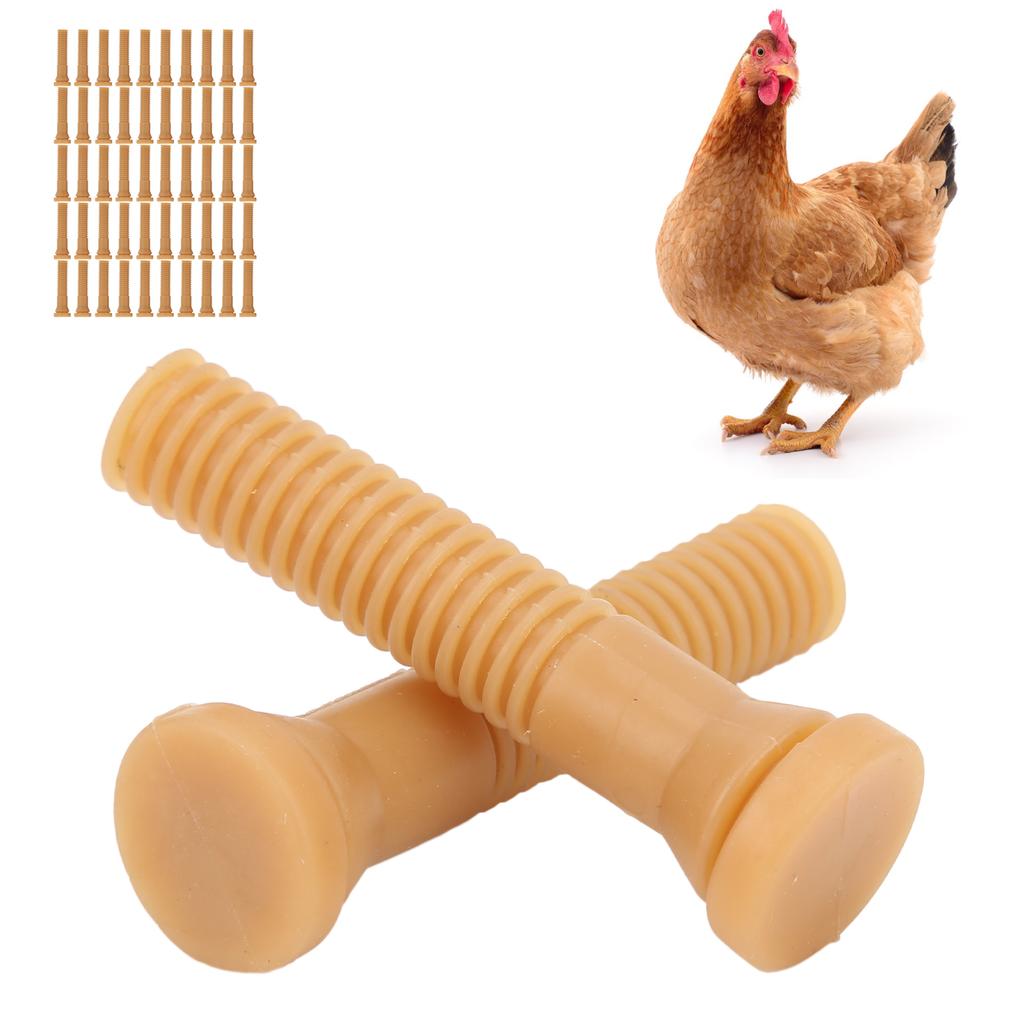50pcs Poultry Fingers Hair Removal Stick High Hair Removal Rate Finger Plucker Picker for Chicken