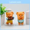 Adorable Butter Bear 10cm Pvc Figurine For Office Desk Decor And Gift Ideas
