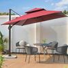 Tri-polar TP7022 Square Patio Umbrella