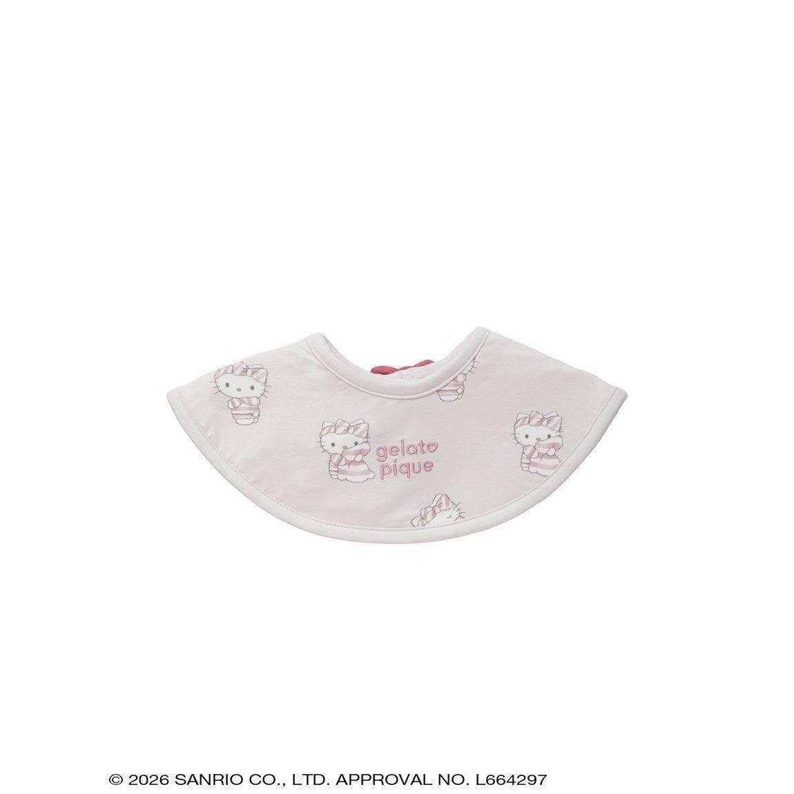 Sanrio House Gelato PiqueBABYAll-over Pattern Bib Maternity WearBaby Products Other Baby Goods Pink