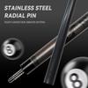 OKHEALING Carbon Fiber Pool Cue Black Technology Billiard Cue Sticks 12.5mm Tip Radial Pin Joint 147cm/58inch Length 19oz Weight, Dragon