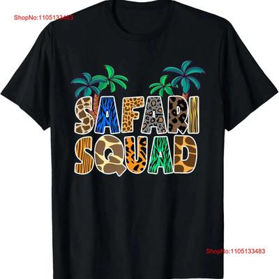 Safari Squad Animal Print Palm Trees T-shirt