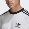 Adidas Originals Trefoil 3-Stripes Long Sleeve Sport Tee Men Tops White GN3477