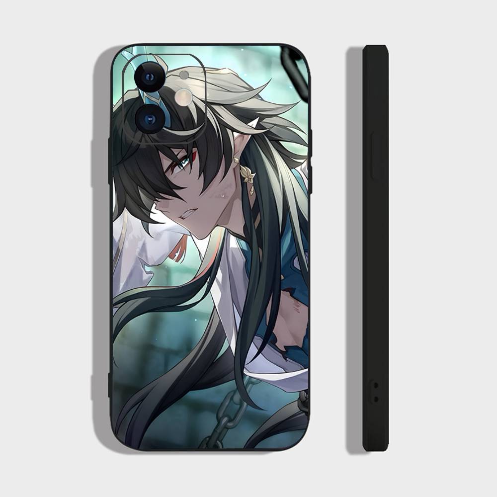 Imbibitor Lunae Game Genshin Impact Phone Case For IPhone 17 Air 16 15 14 13 Pro Max 11 12 Black Silicone Cover