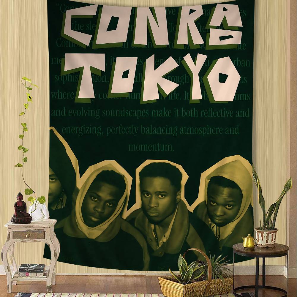 Pop Band A TTribe Called Quest DIY Wall Tapestry Hanging Tarot Hippie Wall Rugs Dorm Home Decor