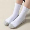 4/6Pairs Simple Men's Mid-calf Socks Hosiery Sports Sock Casual Men Tube Socks  Students