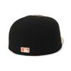 New Era 59FIFTY MLB Detachable Size 7 5950 MLB SOUTACHE DETTIG BLK NER36C6811 Two-Tone Black/Stone Cap, 3/8, CHR, 14388852,