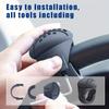Steering Wheel Spinner Knob, ABS & Silicone Non-Slip Knob With Metal Ball Bearing, Easy Installation, Car Steering Wheel Power Handle Knob Fit