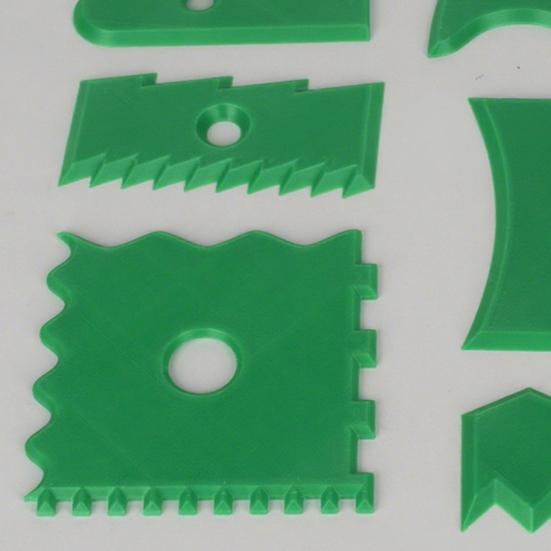 7 Pcs Pottery Clay Foot Shaper Pottery Art Trimming Tools Clay Scrapers Ceramic Sculpting Tool for Beginners Professionals