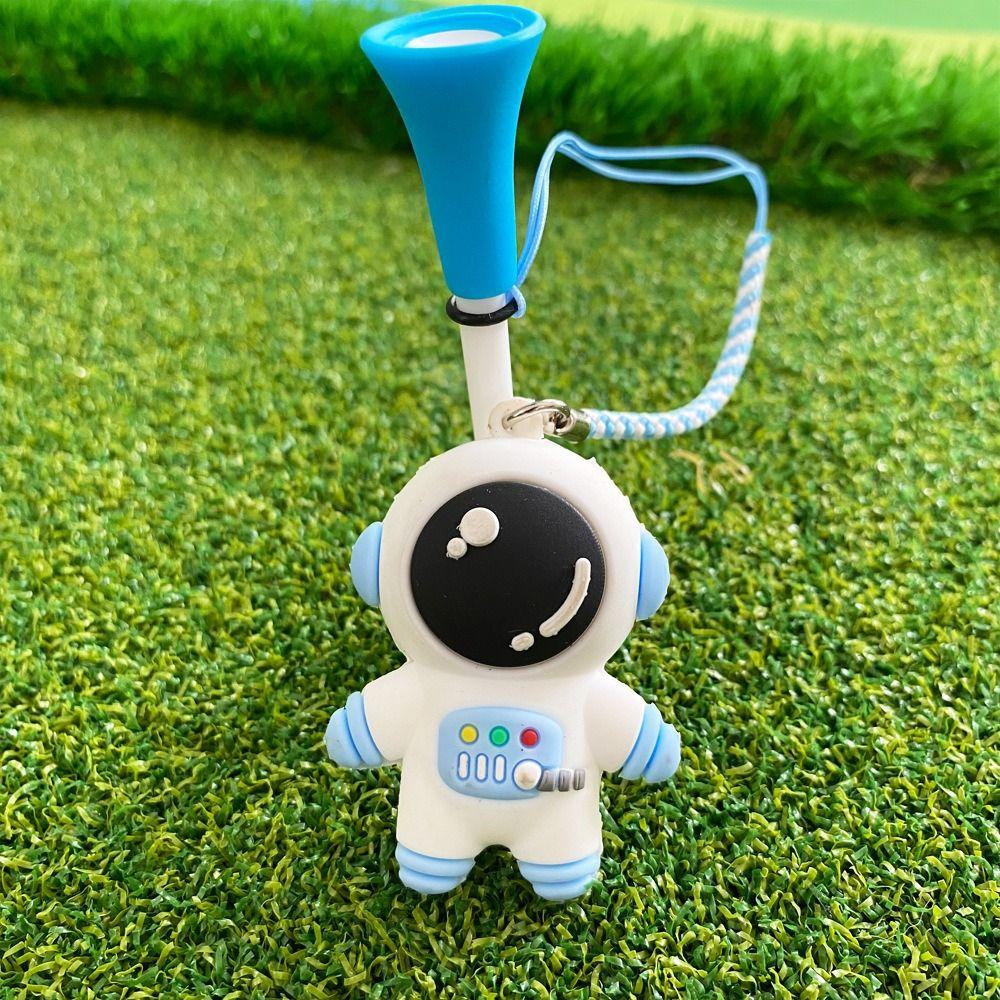 Cartoon Golf Ball Tees 8.3mm Golf Rubber Tees Golf Accessories   Insert Into Grass