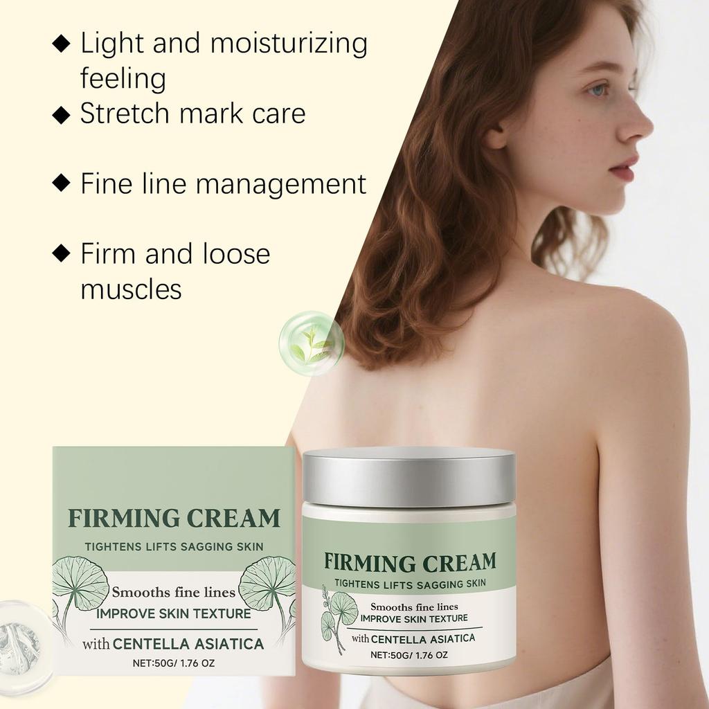 Centella Asiatica Verzorgingscrème Zachte Ingrediënten Voeden Lichaamshuid Hydraterend 50G.